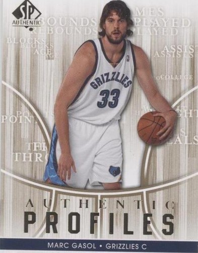 2008-09 SP Authentic - Marc Gasol #AP-56