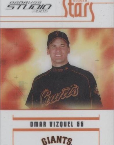 2005 Donruss Studio - Omar Vizquel #S-48