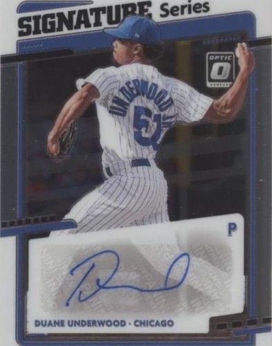 2020 Panini Donruss Optic - Duane Underwood #SS-DU