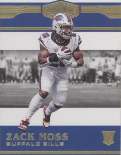 2020 Panini Plates & Patches Zack Moss #190