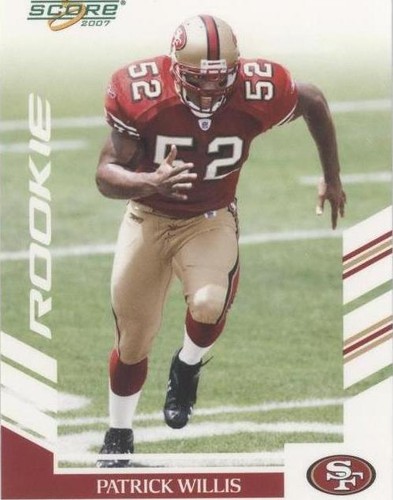 2007 Score Patrick Willis #378