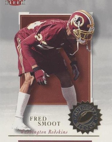 2001 Fleer Authority Fred Smoot #127