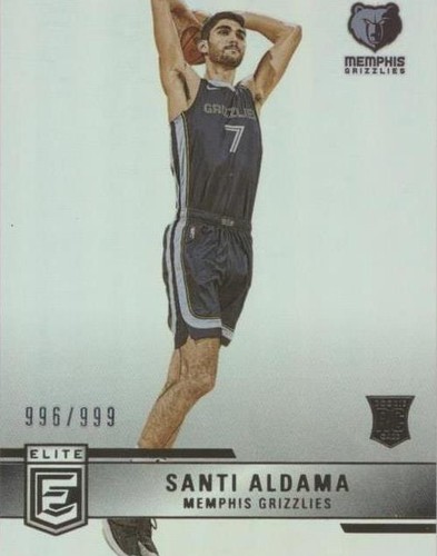 2021-22 Donruss Optic Santi Aldama Pink Velocity RC /79 - PSA 10