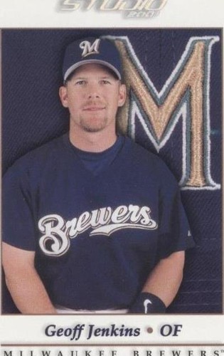 2001 Donruss Studio - Geoff Jenkins #69