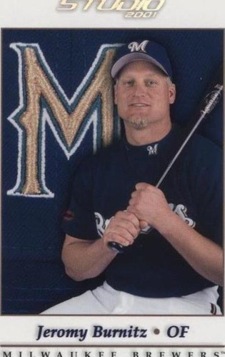 2001 Donruss Studio - Jeromy Burnitz #148