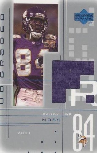 2001 UD Graded Randy Moss #RM