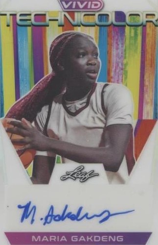 2022-23 Leaf Vivid - Maria Gakdeng #T-MG1