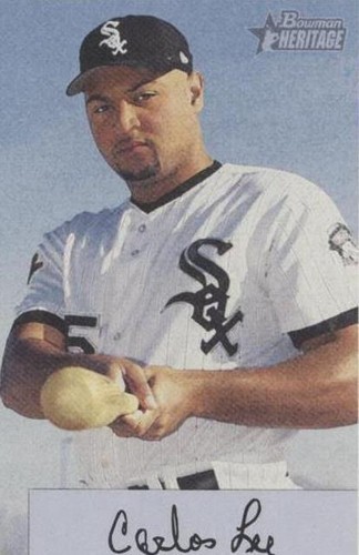 2002 Bowman Heritage - Carlos Lee #175