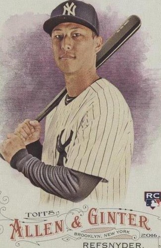2016 Topps Allen & Ginter - Rob Refsnyder #100