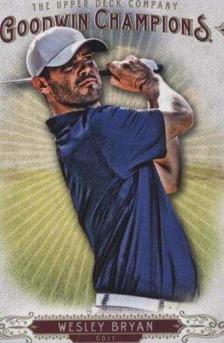 2018 Upper Deck Goodwin Champions - Wesley Bryan #27