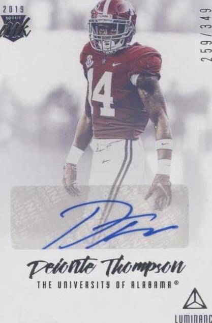 2019 Panini Luminance Deionte Thompson #RI-DT