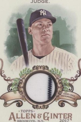 2017 Topps Allen & Ginter - Aaron Judge #FSRB-AJU