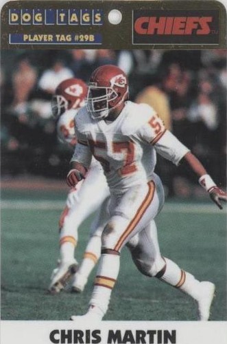 1992 Dog Tags Chris Martin #29