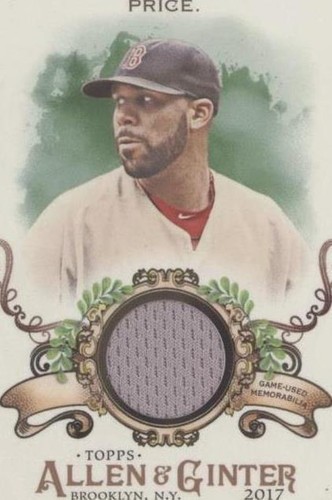 2017 Topps Allen & Ginter - David Price #FSRB-DPR