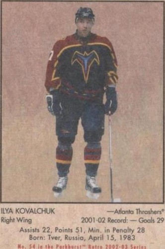 2002-03 In the Game Parkhurst Retro - Ilya Kovalchuk #54