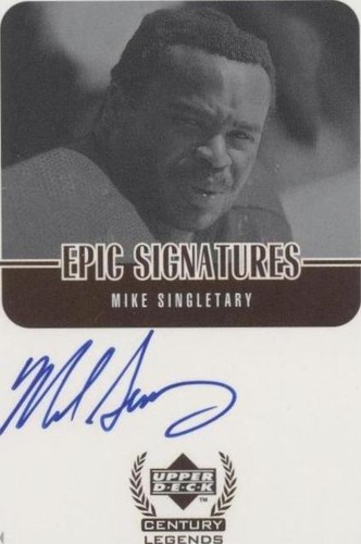 1999 Upper Deck Century Legends Mike Singletary #MS