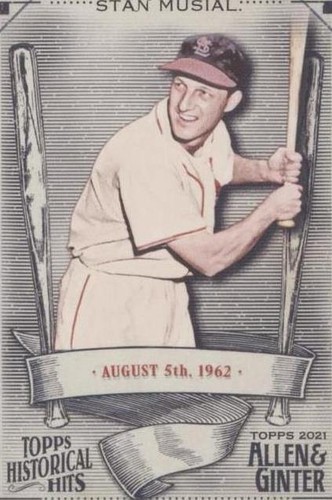 2021 Topps Allen & Ginter's - Stan Musial #HH-39