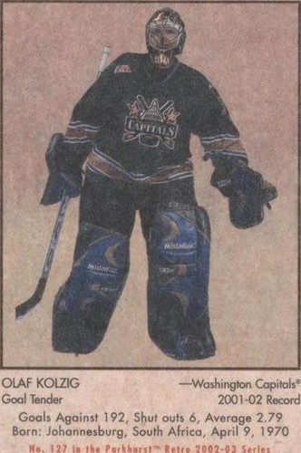 2002-03 In the Game Parkhurst Retro - Olaf Kolzig #127