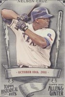 2021 Topps Allen & Ginter's - Nelson Cruz #HH-30