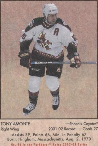 2002-03 In the Game Parkhurst Retro - Tony Amonte #46