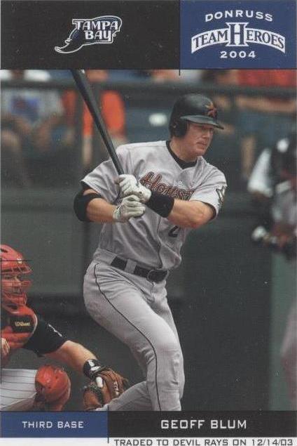2004 Donruss Team Heroes - Geoff Blum #192