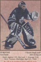 2002-03 In the Game Parkhurst Retro - Ed Belfour #150