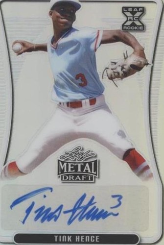 2020 Leaf Metal Draft - Tink Hence #BA-TH1