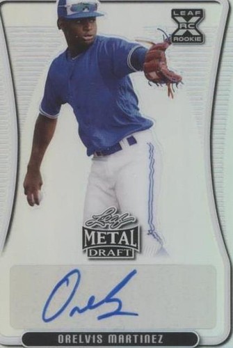 2020 Leaf Metal Draft - Orelvis Martinez #BA-OM1