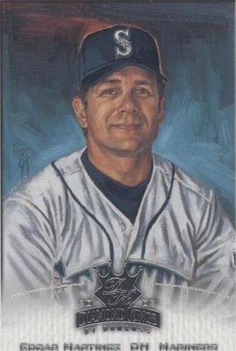 2002 Donruss Diamond Kings - Edgar Martinez #62