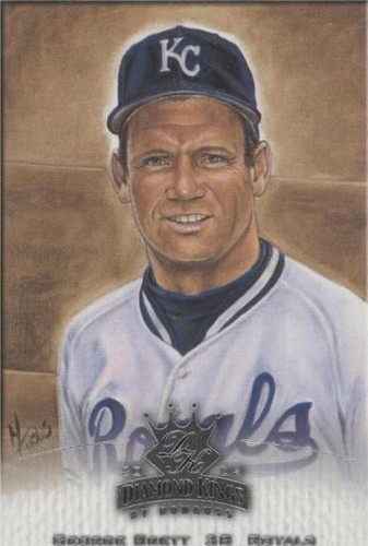 2002 Donruss Diamond Kings - George Brett #140