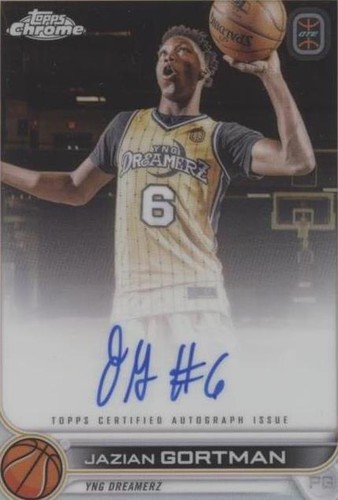 2022-23 Topps Chrome OTE Overtime Elite - Jazian Gortman #CA-JG2