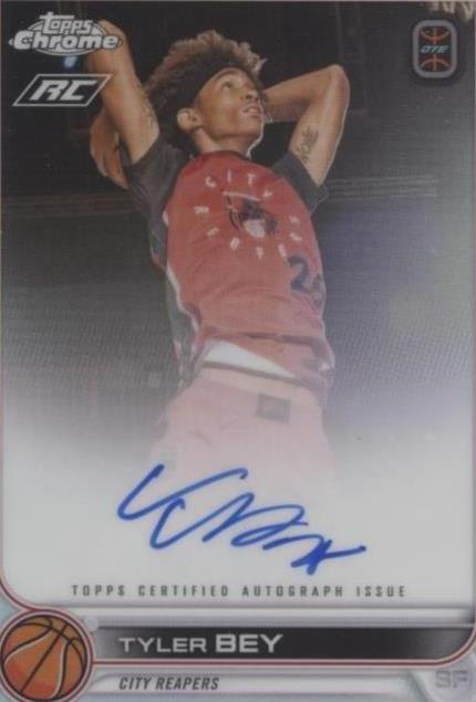 2022-23 Topps Chrome OTE Overtime Elite - Tyler Bey #CA-TB2