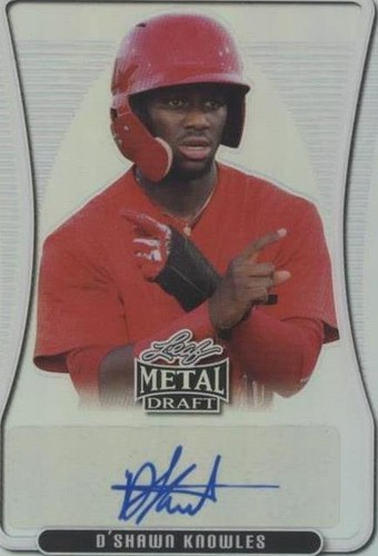 2020 Leaf Metal Draft - D'Shawn Knowles #BAP-DSK
