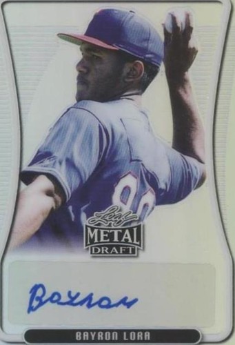 2020 Leaf Metal Draft - Bayron Lora #BAP-BL1