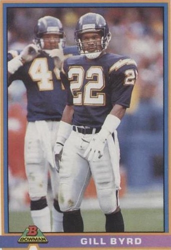 1991 Bowman Gill Byrd #454