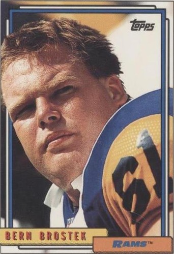 1992 Topps Bern Brostek #394