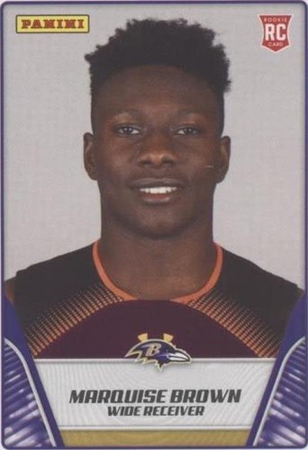 2019 Panini NFL Sticker Collection Marquise Brown #85