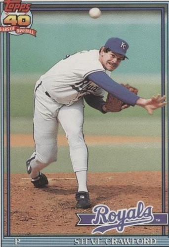 1991 O-Pee-Chee - Steve Crawford #718