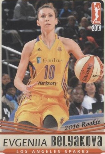2016 Rittenhouse WNBA - Evgeniia Belyakova #54