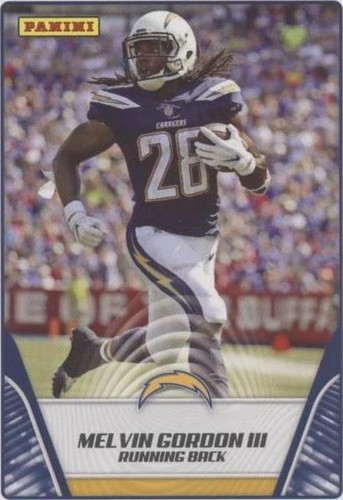 2019 Panini NFL Sticker Collection Melvin Gordon #19