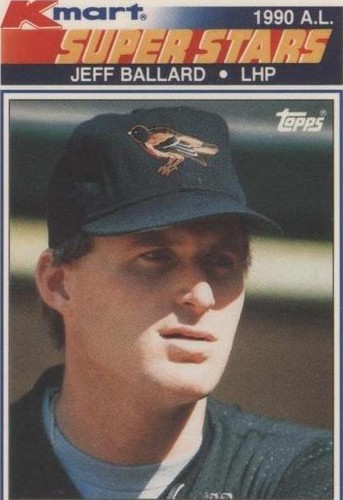 1990 Topps Kmart Superstars - Jeff Ballard #27