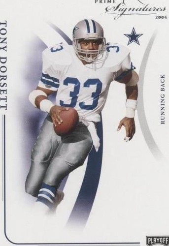 2004 Prime Signatures Tony Dorsett #34