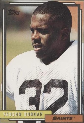 1992 Topps Vaughn Dunbar #703