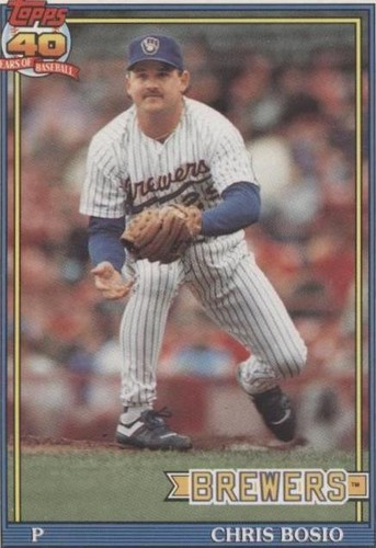 1991 O-Pee-Chee - Chris Bosio #217