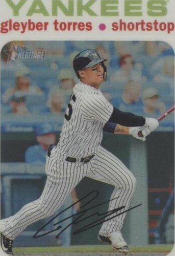 2020 Topps Heritage - Gleyber Torres #THC-483