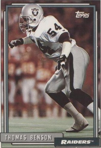 1992 Topps Thomas Benson #654