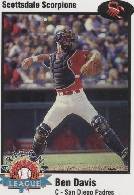 Arizona Fall League Prospects 1998 - Ben Davis #15
