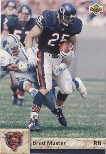 1992 Upper Deck Brad Muster #447