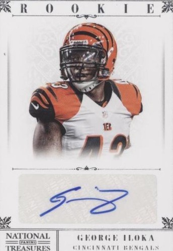 2012 Panini National Treasures George Iloka #237