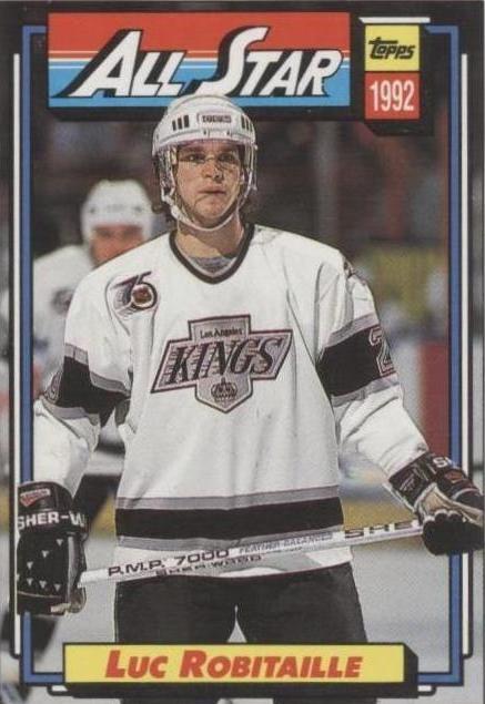 1992-93 Topps - Luc Robitaille #266
